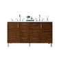 Metropolitan 60" Double Vanity Cabinet