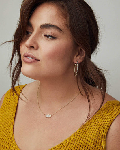Kendra Scott Elisa Pendant Necklace - 14k Gold Plated Delicate Fashion Jewelry for Women