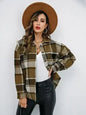 Pumpkin Spice Button-Down Jacket
