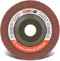 CGW Abrasives 53242 4-1/2X7/8 A/O T27 Maroon FINE Unitized- SURF PREP qty of 10
