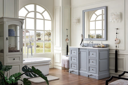 De Soto 48" Single Vanity Cabinet, Bright White