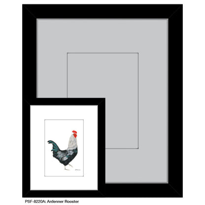 Ardenner Rooster, Print (#8220A)