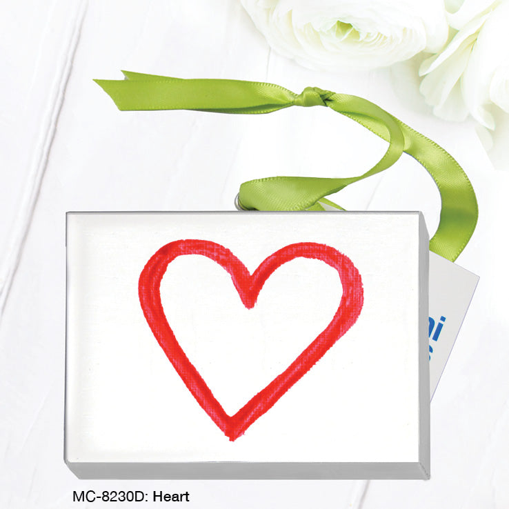 Heart, Mini Canvas (MC-8230D)
