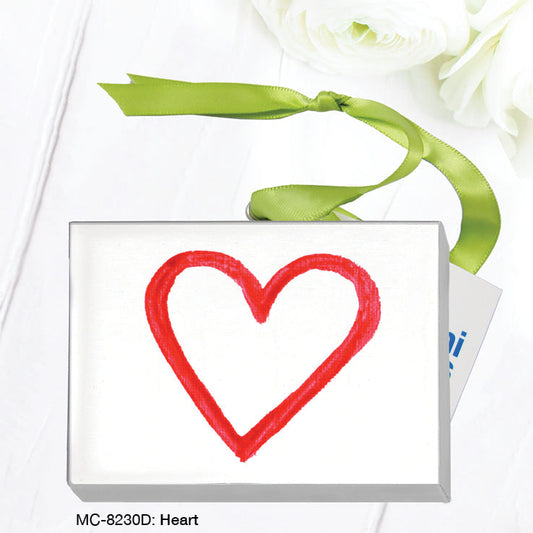 Heart, Mini Canvas (MC-8230D)