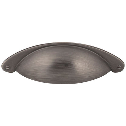 3" Center-to-Center Satin Nickel Lyon Cabinet Cup Pull