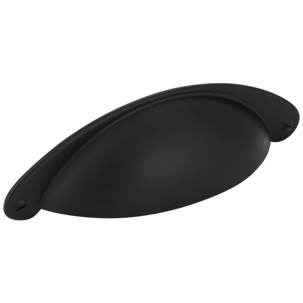 3" Center-to-Center Satin Nickel Lyon Cabinet Cup Pull