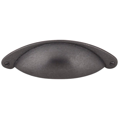 3" Center-to-Center Satin Nickel Lyon Cabinet Cup Pull