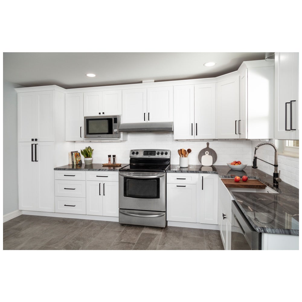 96 mm Center-to-Center Satin Nickel Walker 1 Cabinet Pull