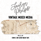 Vintage Mix Media 15mm washi