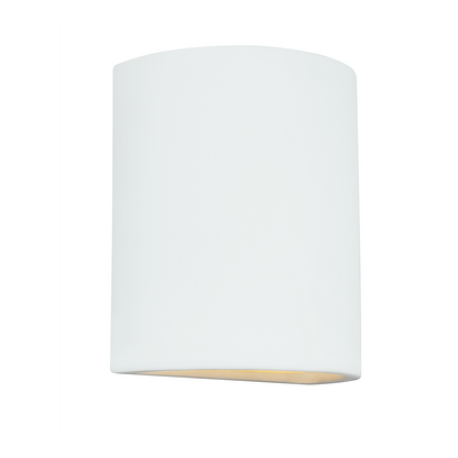 Half Moon Ceramic Wall Lantern