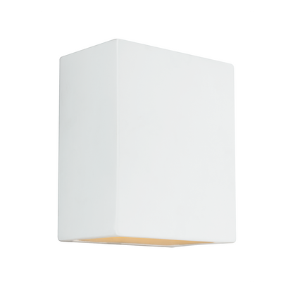 Rectangle Ceramic 1-Light Wall Lantern