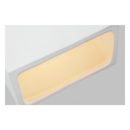 Rectangle Ceramic 1-Light Wall Lantern