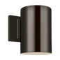 Outdoor Cylinders Small LED Wall Lantern
