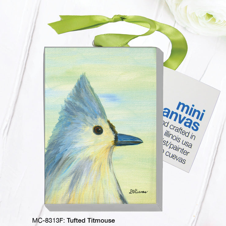 Tufted Titmouse, Mini Canvas (MC-8313F)