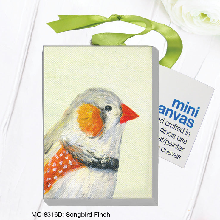 Songbird Finch, Mini Canvas (MC-8316D)