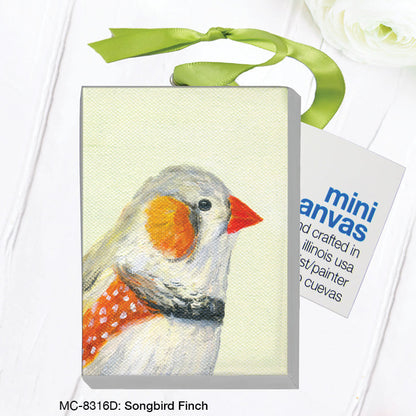 Songbird Finch, Mini Canvas (MC-8316D)
