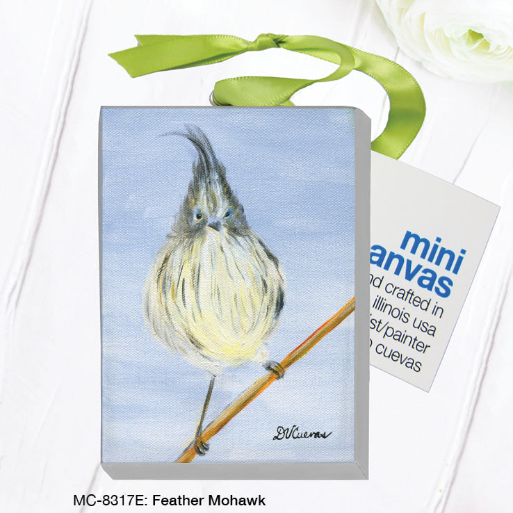 Feather Mohawk, Mini Canvas (MC-8317E)