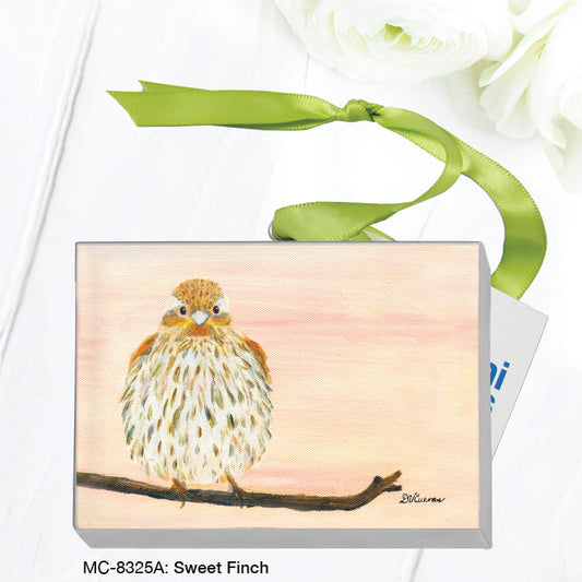 Sweet Finch, Mini Canvas (MC-8325A)
