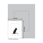 Dog Silhouette, Print (#8361B)