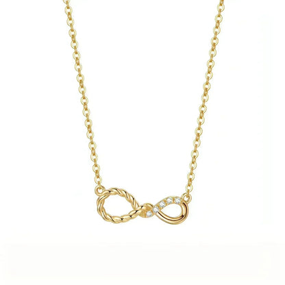 18K Gold Lock Necklace - Octagonal Gemstone Pendant - Adjustable Chain