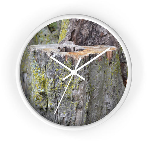 Tree Stump Wall clock