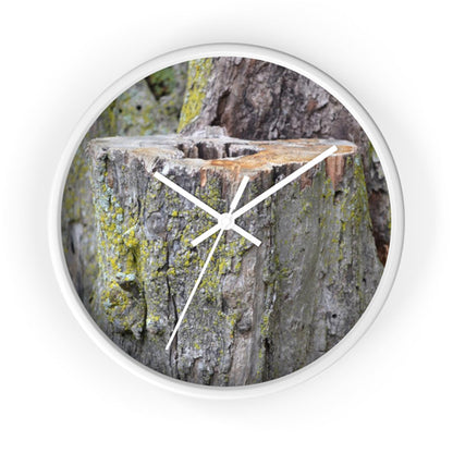 Tree Stump Wall clock