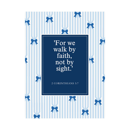 Inspirational Matte Vertical Posters, Faith Wall Art, Home Decor, Christian Decor, Motivational Print, Gift for Believers