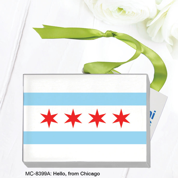 Hello, from Chicago, Mini Canvas (MC-8399A)
