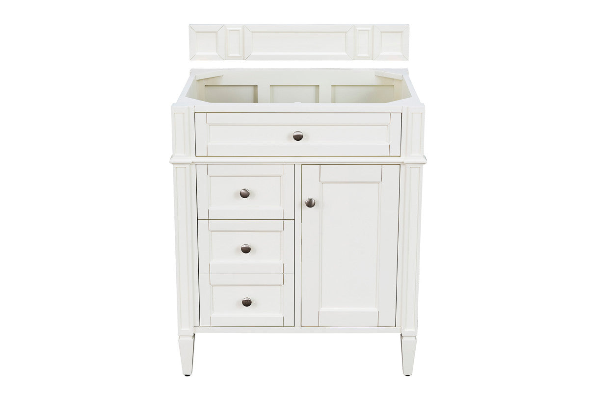 Brittany 30" Single Vanity in Bright White