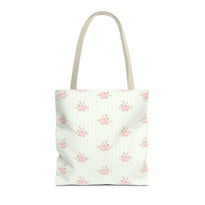 Customizable: Floral Pattern Tote Bag | Stylish Shopping Bag, Eco-Friendly Tote, Gift for Her, Beach Bag, Everyday Carryall