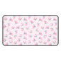 Customizable: Floral Desk Mat - Pink Blossom Mouse Pad, Office Decor, Gift for Home Office, Cute Workspace Accessories, Mother's Day Gift
