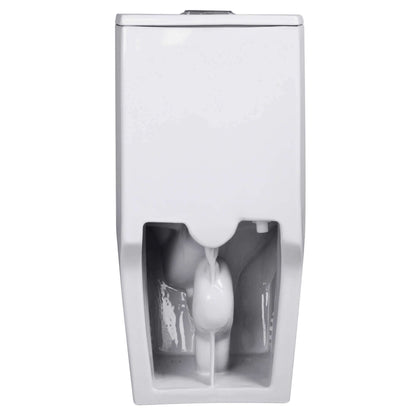 Fine Fixtures MOTB7 Dual Flush One-Piece Toilet – Glossy Biscuit | GS Design Center NJ