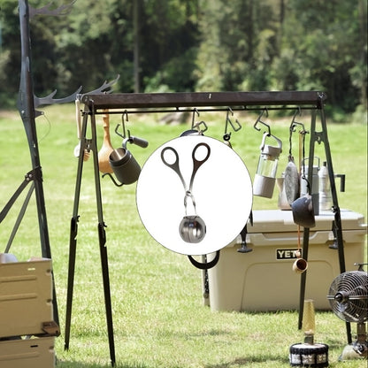 Effortless NonStick Stainless Steel Meatball Maker for Camping