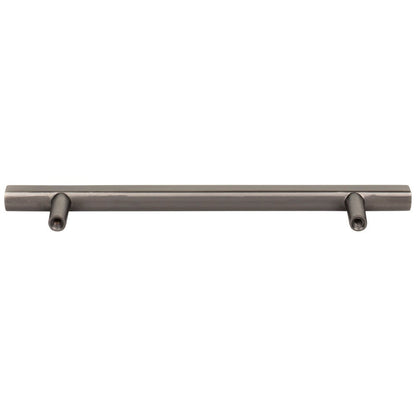 96 mm Center-to-Center Satin Nickel Square Dominique Cabinet Bar Pull