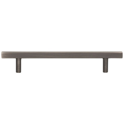 96 mm Center-to-Center Satin Nickel Square Dominique Cabinet Bar Pull