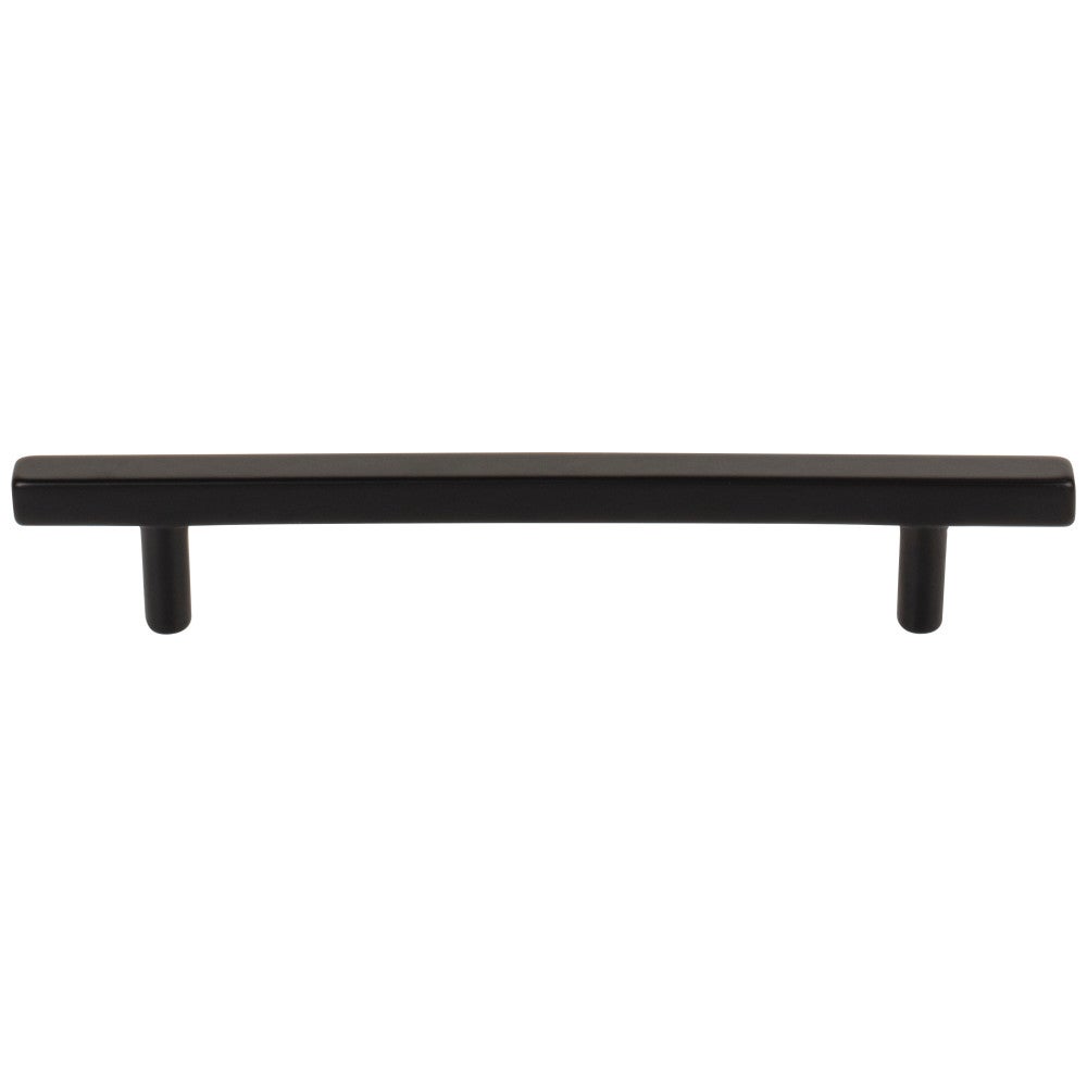 96 mm Center-to-Center Satin Nickel Square Dominique Cabinet Bar Pull