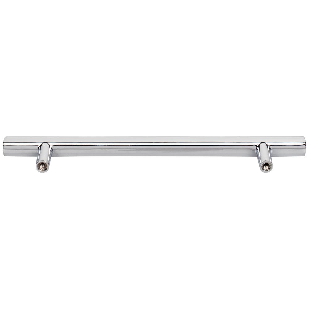 96 mm Center-to-Center Satin Nickel Square Dominique Cabinet Bar Pull