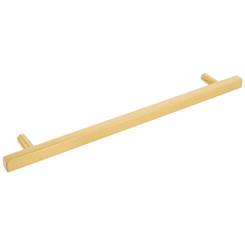 96 mm Center-to-Center Satin Nickel Square Dominique Cabinet Bar Pull