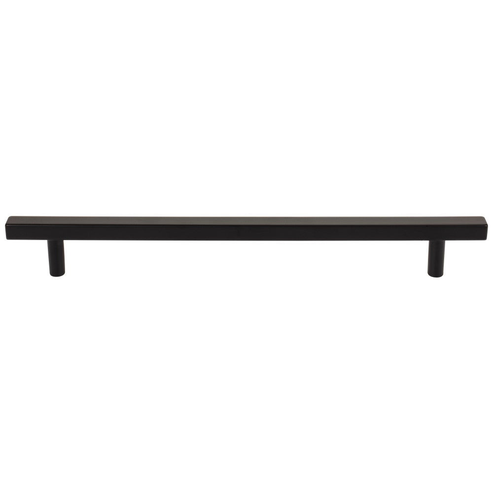 96 mm Center-to-Center Satin Nickel Square Dominique Cabinet Bar Pull