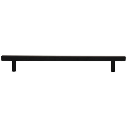 96 mm Center-to-Center Satin Nickel Square Dominique Cabinet Bar Pull