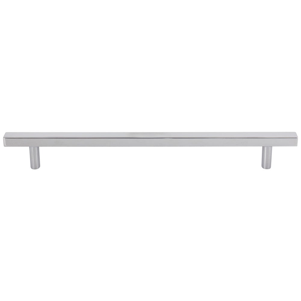96 mm Center-to-Center Satin Nickel Square Dominique Cabinet Bar Pull