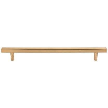 96 mm Center-to-Center Satin Nickel Square Dominique Cabinet Bar Pull
