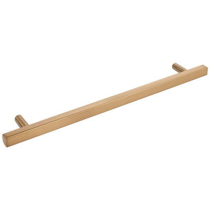 96 mm Center-to-Center Satin Nickel Square Dominique Cabinet Bar Pull