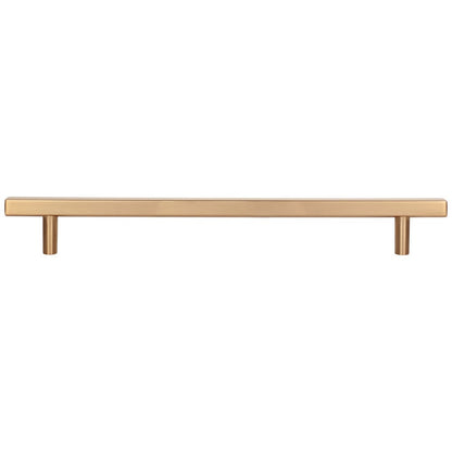 96 mm Center-to-Center Satin Nickel Square Dominique Cabinet Bar Pull