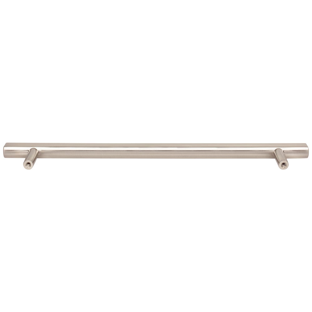 96 mm Center-to-Center Satin Nickel Square Dominique Cabinet Bar Pull