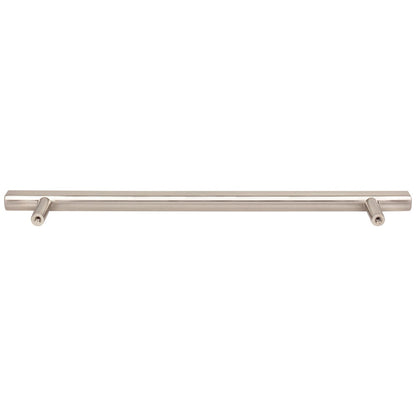 96 mm Center-to-Center Satin Nickel Square Dominique Cabinet Bar Pull