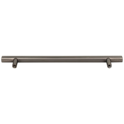96 mm Center-to-Center Satin Nickel Square Dominique Cabinet Bar Pull