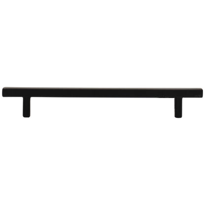 96 mm Center-to-Center Satin Nickel Square Dominique Cabinet Bar Pull