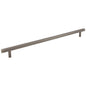 96 mm Center-to-Center Satin Nickel Square Dominique Cabinet Bar Pull