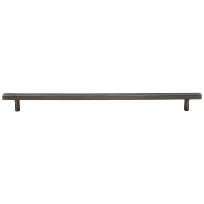 96 mm Center-to-Center Satin Nickel Square Dominique Cabinet Bar Pull